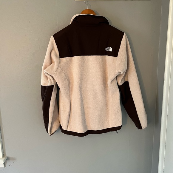 The North Face Denali Pink and Brown Jacket Coat Medium - Picture 8 of 14